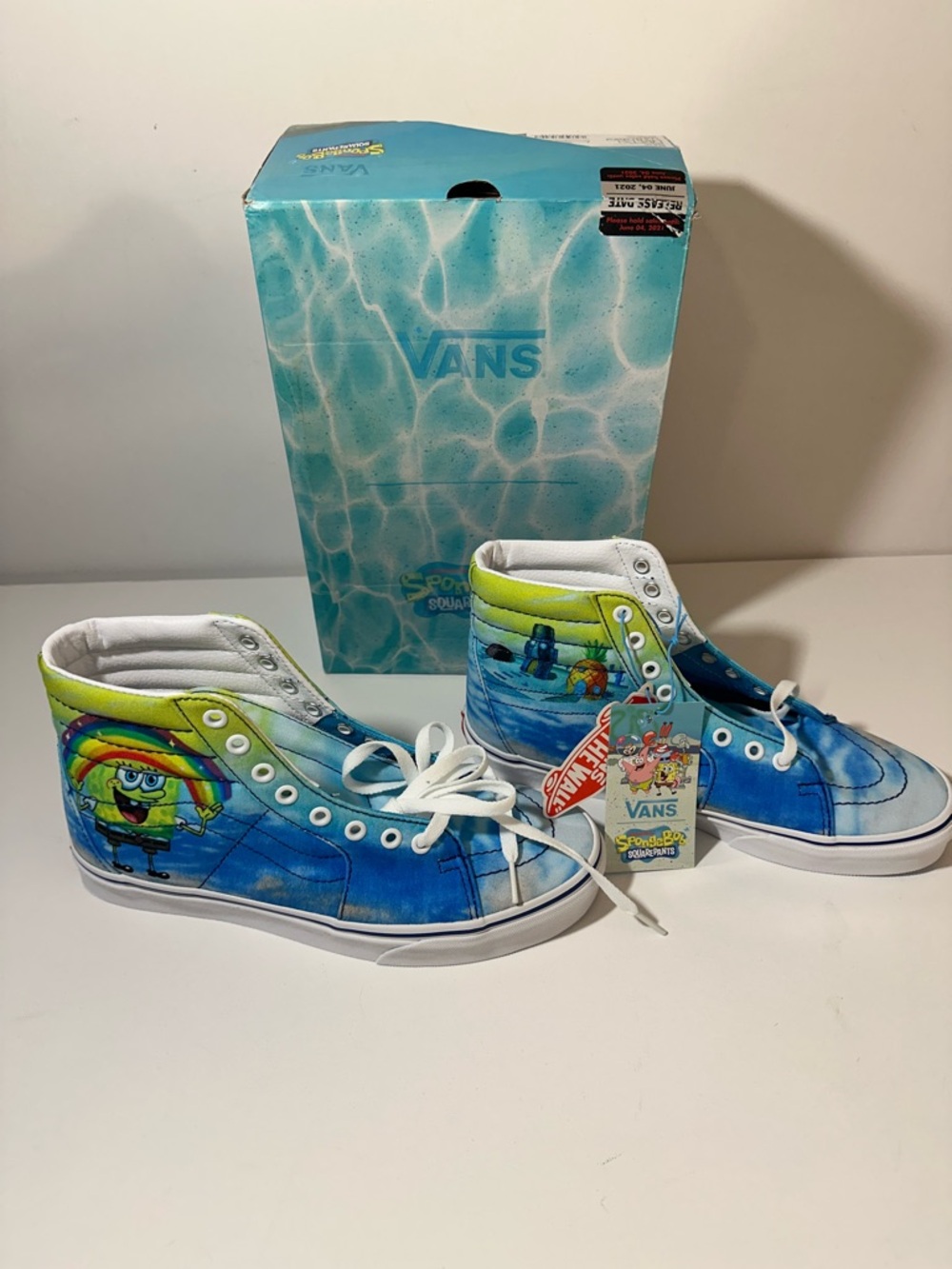 NEW - VANS - SPONGEBOB SQUAREPANTS - COLLAB - LIMITED EDITION - NLA
